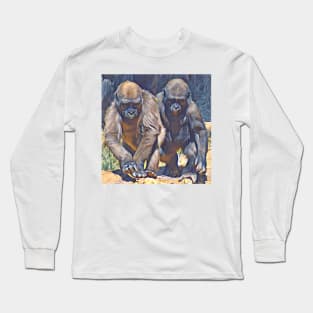 Western Lowland Gorilla Long Sleeve T-Shirt